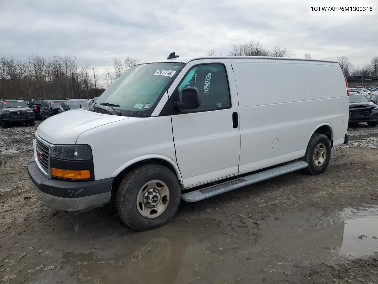 2021 GMC Savana G2500 VIN: 1GTW7AFP6M1300318 Lot: 55631296