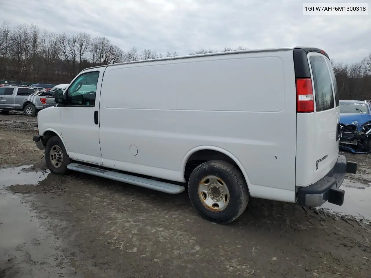 2021 GMC Savana G2500 VIN: 1GTW7AFP6M1300318 Lot: 55631296