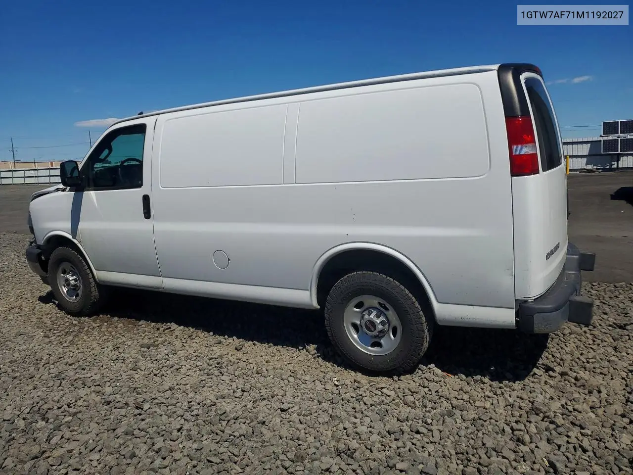 2021 GMC Savana G2500 VIN: 1GTW7AF71M1192027 Lot: 57946446