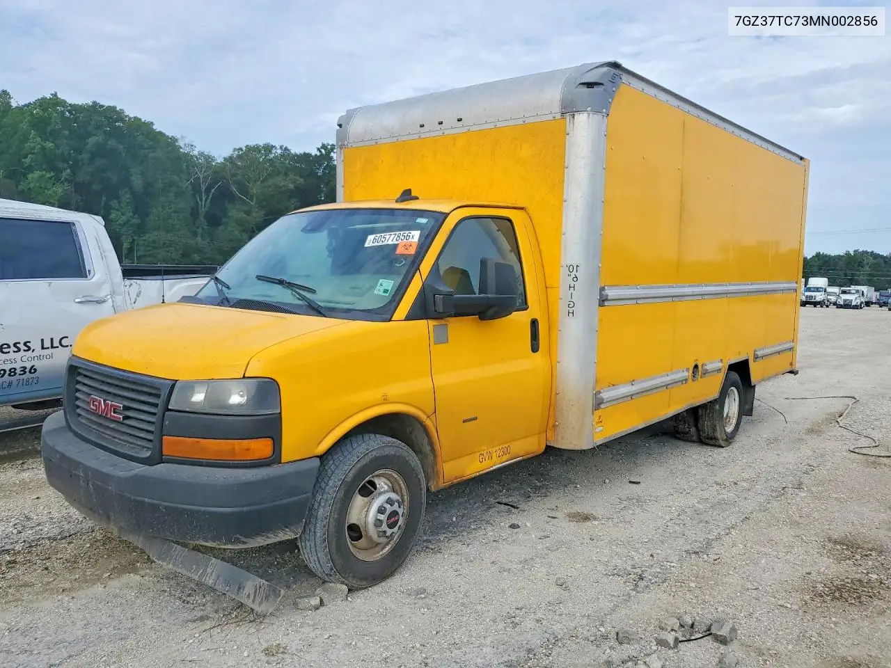 2021 GMC Savana Cutaway G3500 VIN: 7GZ37TC73MN002856 Lot: 60577856
