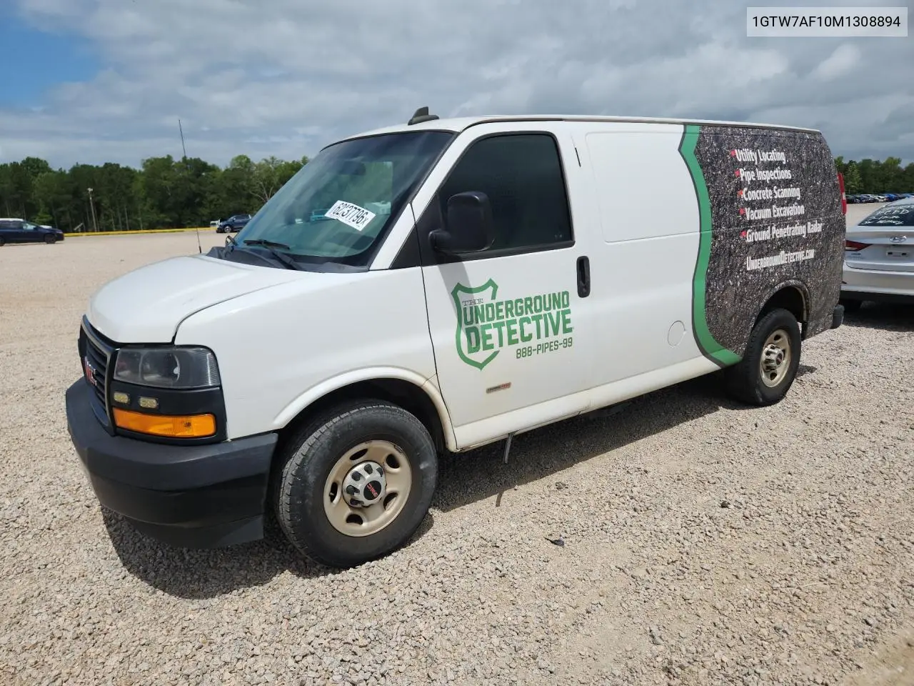 2021 GMC Savana G2500 VIN: 1GTW7AF10M1308894 Lot: 62237796