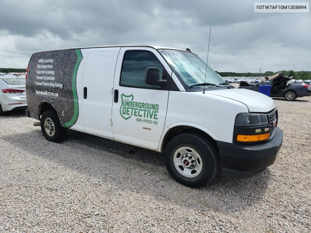 2021 GMC Savana G2500 VIN: 1GTW7AF10M1308894 Lot: 62237796