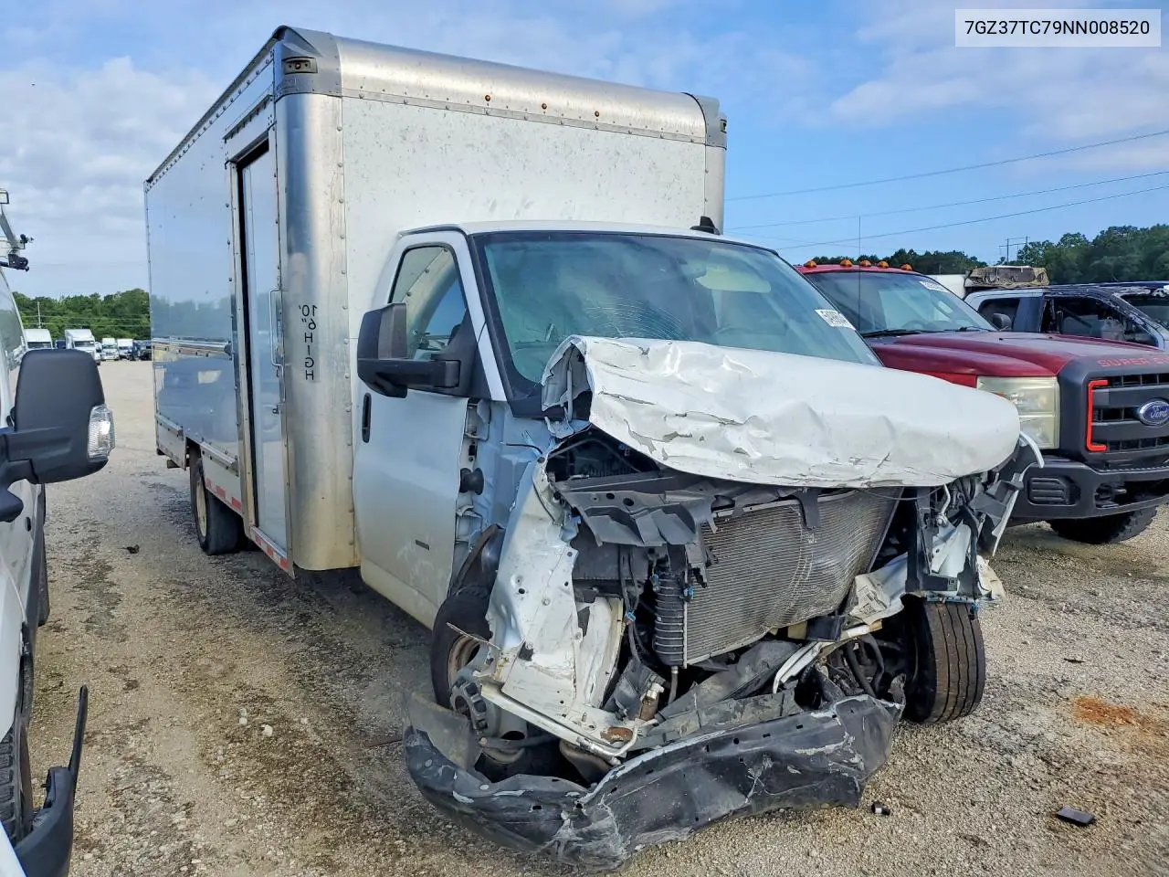 2022 GMC Savana Box Truck VIN: 7GZ37TC79NN008520 Lot: 54996346