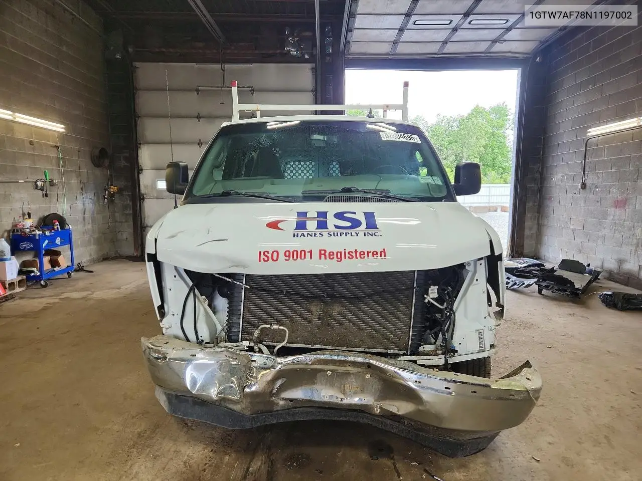2022 GMC Savana G2500 VIN: 1GTW7AF78N1197002 Lot: 57604696