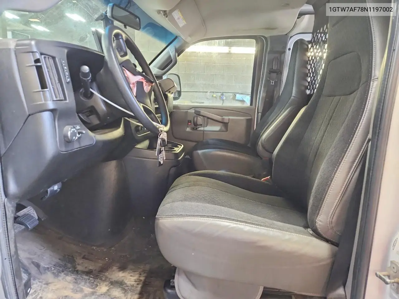 2022 GMC Savana G2500 VIN: 1GTW7AF78N1197002 Lot: 57604696