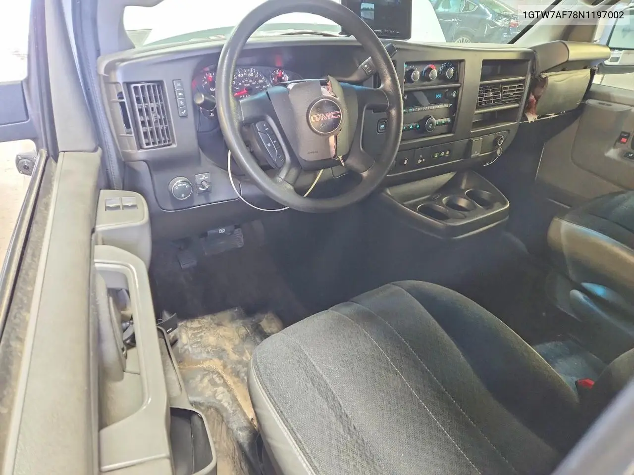 2022 GMC Savana G2500 VIN: 1GTW7AF78N1197002 Lot: 57604696