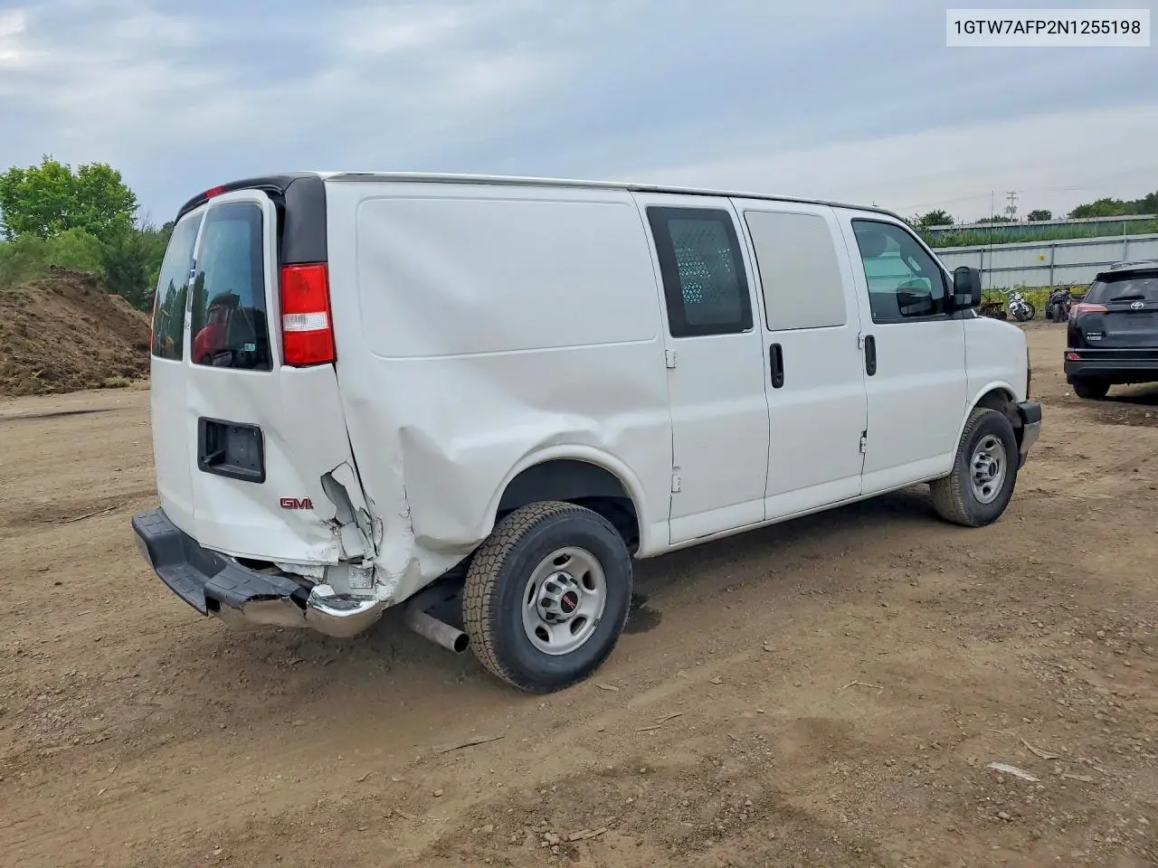 2022 GMC Savana G2500 VIN: 1GTW7AFP2N1255198 Lot: 58438526