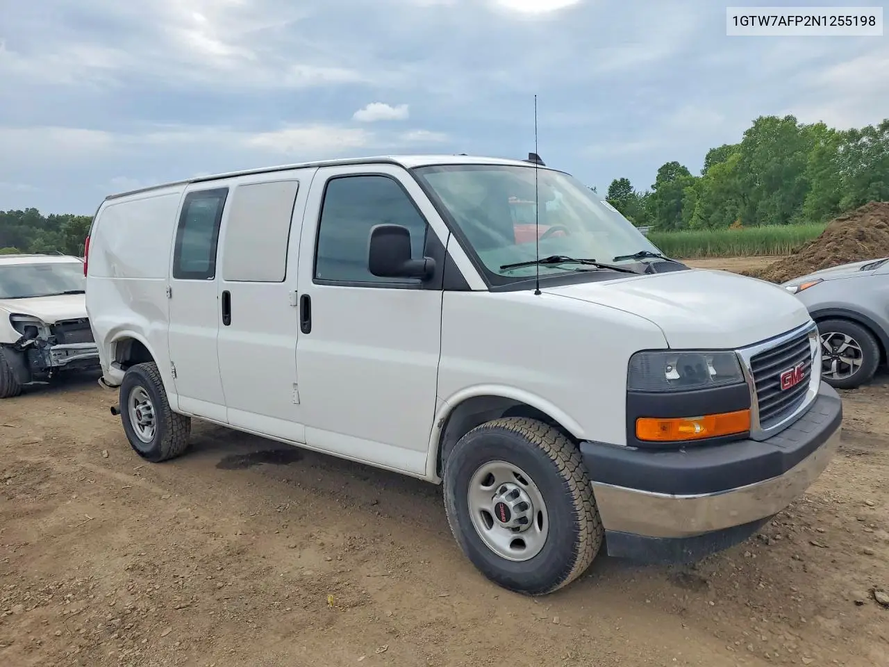 2022 GMC Savana G2500 VIN: 1GTW7AFP2N1255198 Lot: 58438526