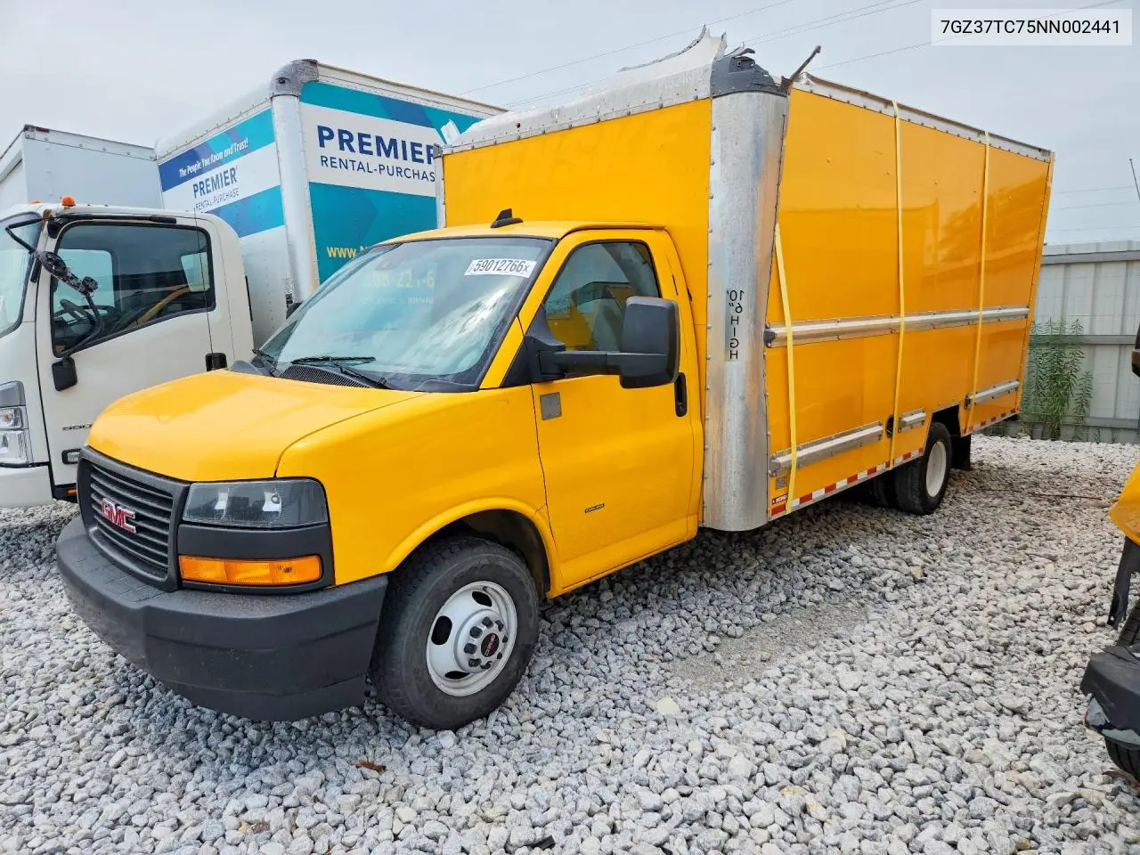 2022 GMC Savana Box Truck VIN: 7GZ37TC75NN002441 Lot: 59012766