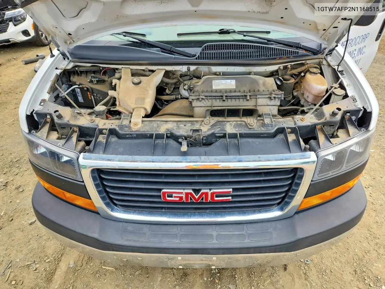 2022 GMC Savana G2500 VIN: 1GTW7AFP2N1168515 Lot: 60857236