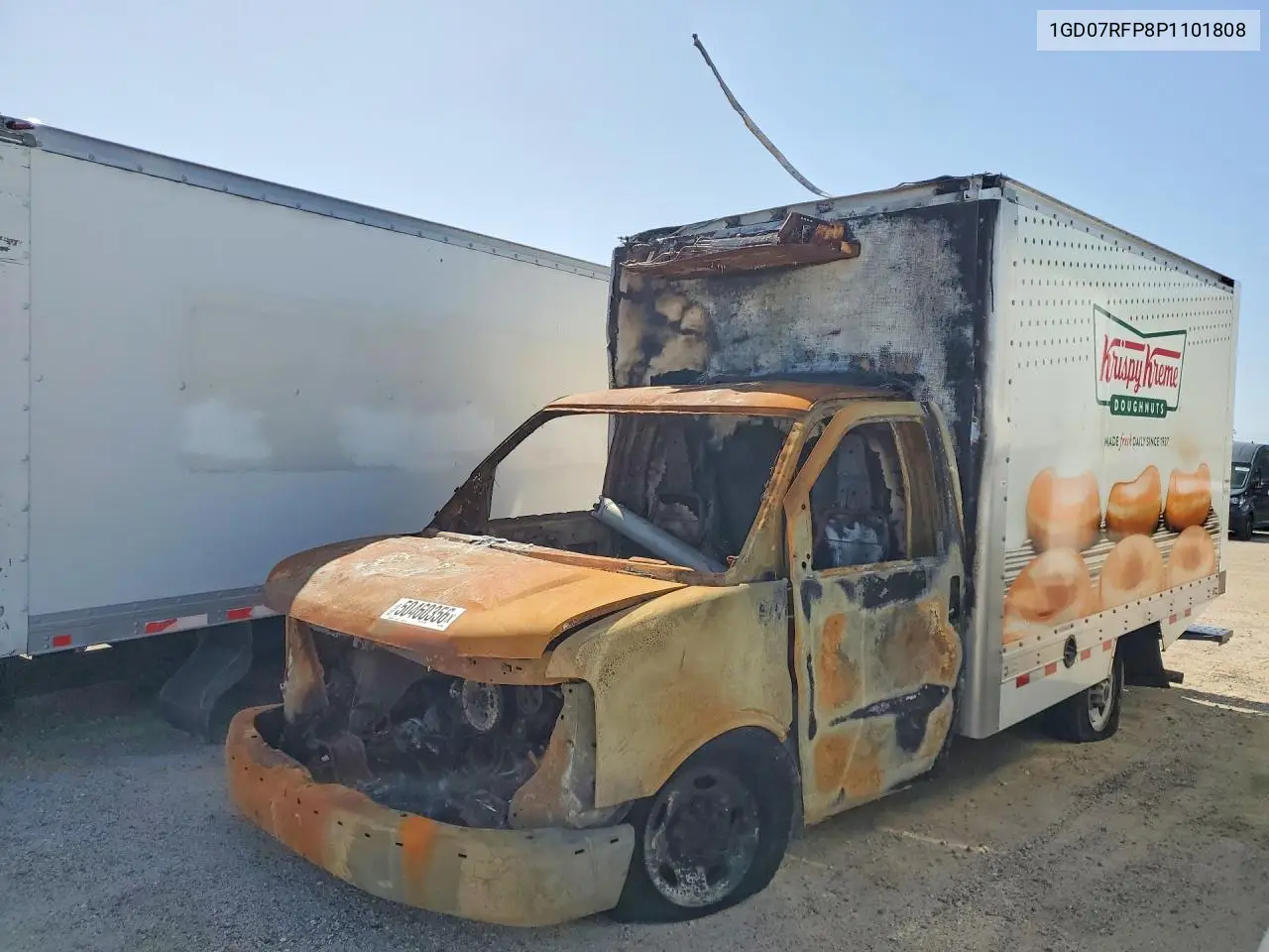 2023 GMC Savana Cutaway G3500 VIN: 1GD07RFP8P1101808 Lot: 50460356