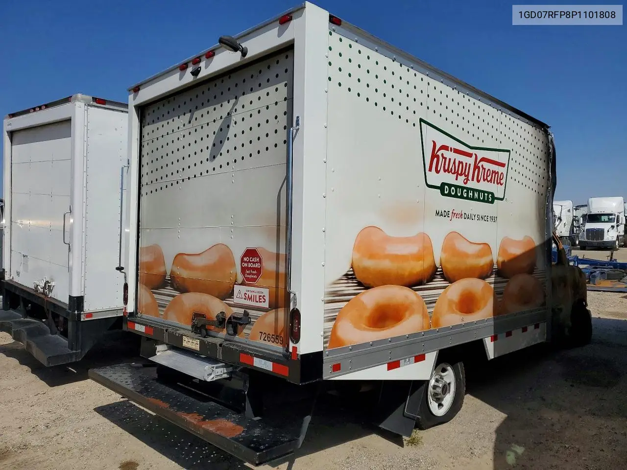 2023 GMC Savana Cutaway G3500 VIN: 1GD07RFP8P1101808 Lot: 50460356