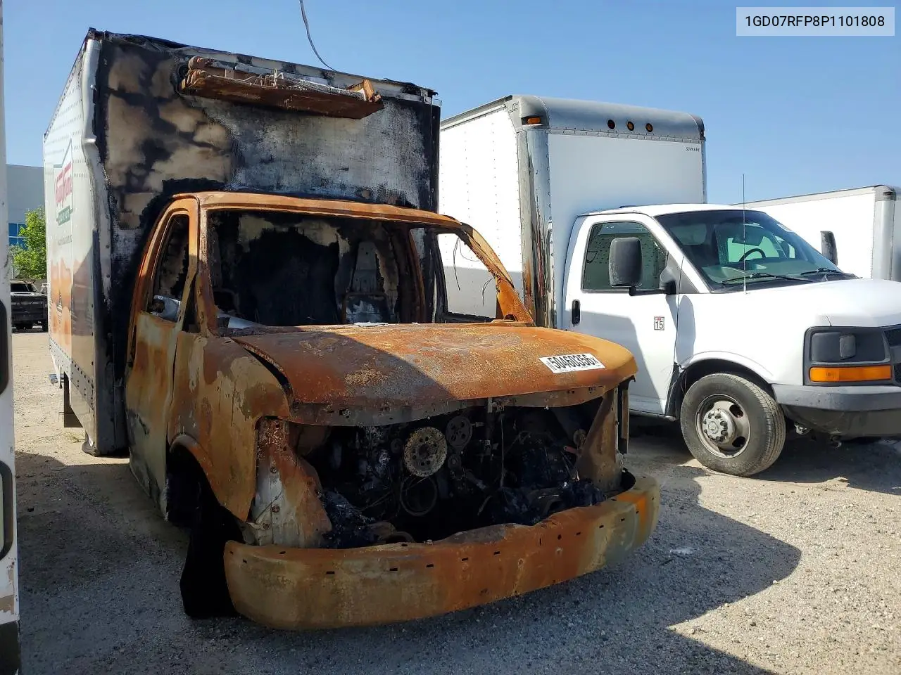 2023 GMC Savana Cutaway G3500 VIN: 1GD07RFP8P1101808 Lot: 50460356