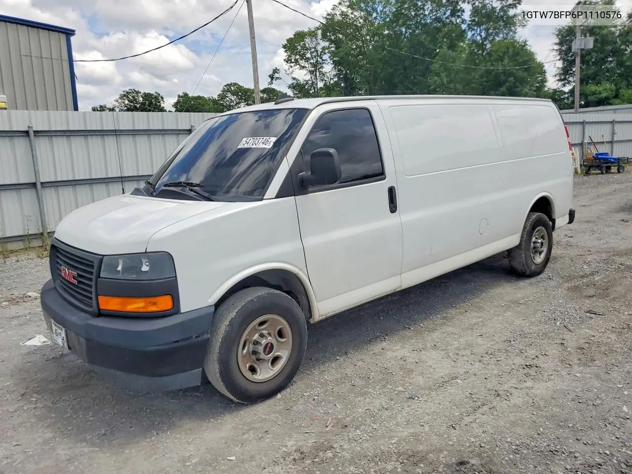 2023 GMC Savana G2500 VIN: 1GTW7BFP6P1110576 Lot: 54703746
