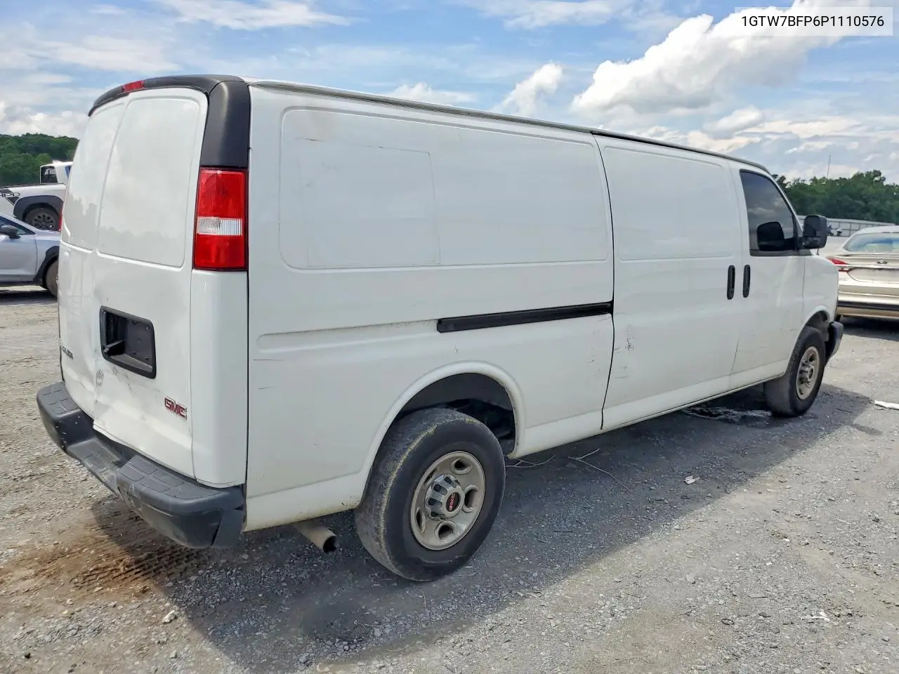 2023 GMC Savana G2500 VIN: 1GTW7BFP6P1110576 Lot: 54703746