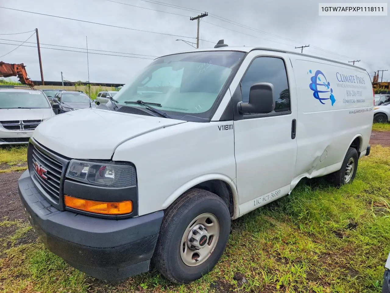 2023 GMC Savana G2500 VIN: 1GTW7AFPXP1118111 Lot: 56509896