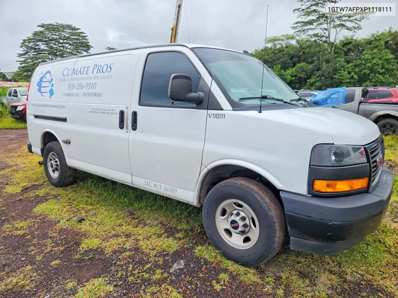 2023 GMC Savana G2500 VIN: 1GTW7AFPXP1118111 Lot: 56509896
