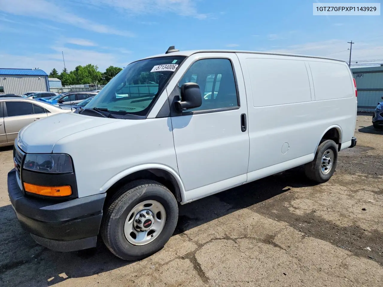2023 GMC Savana G3500 VIN: 1GTZ7GFPXP1143929 Lot: 57134006
