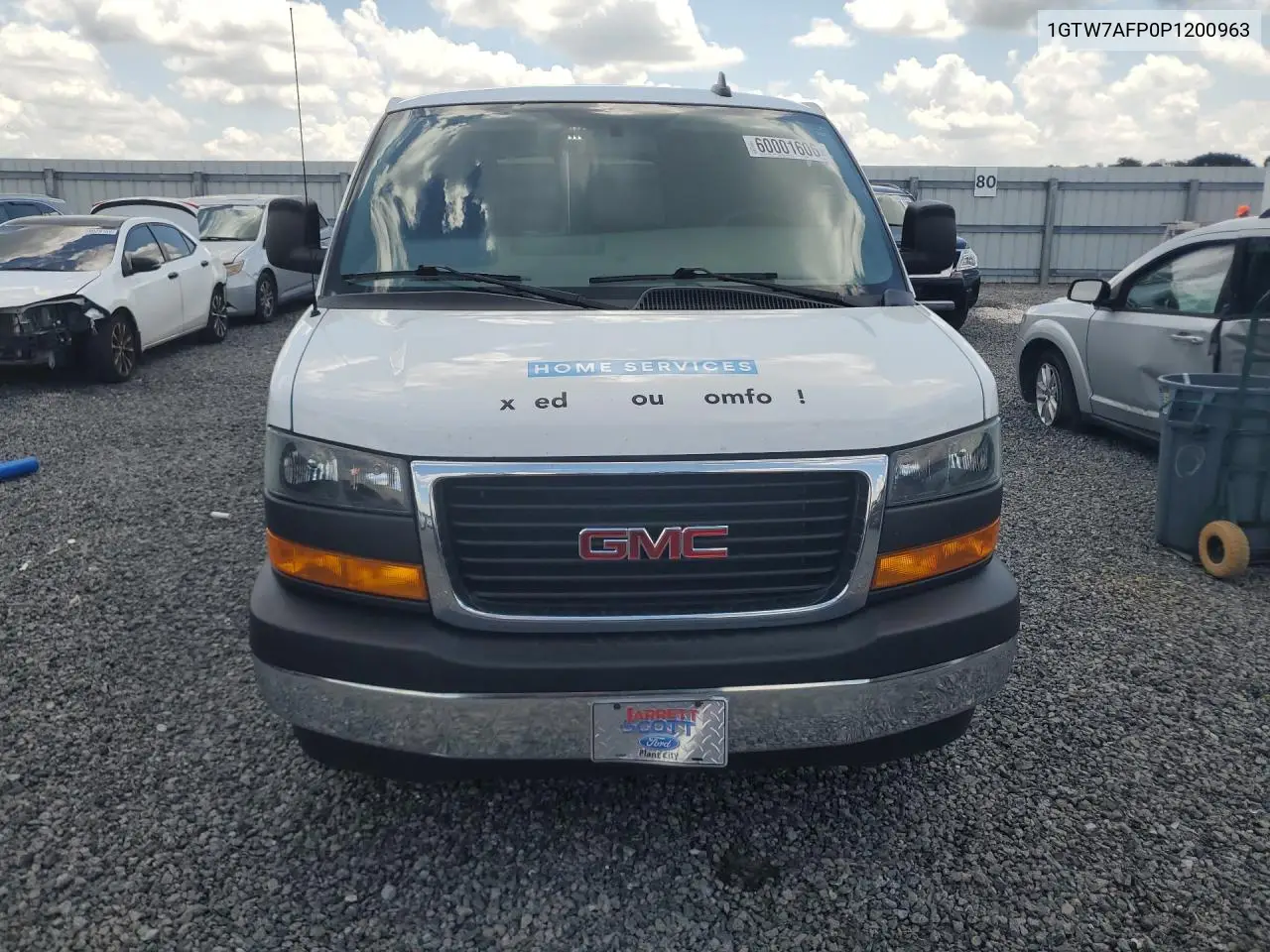 2023 GMC Savana G2500 VIN: 1GTW7AFP0P1200963 Lot: 60001606
