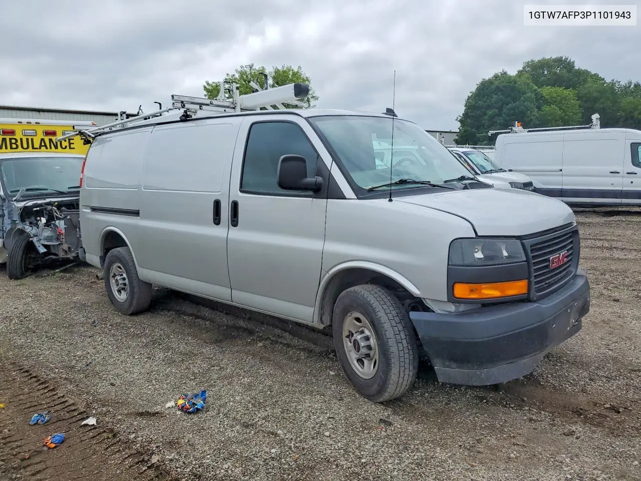 2023 GMC Savana G2500 VIN: 1GTW7AFP3P1101943 Lot: 60448946