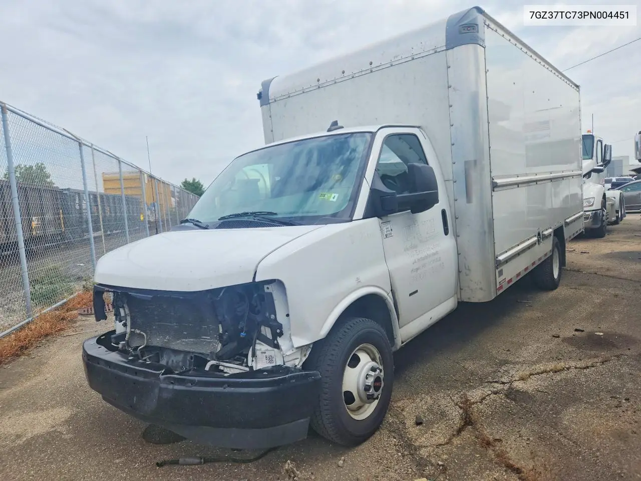 2023 GMC Savana Cutaway G3500 VIN: 7GZ37TC73PN004451 Lot: 60808216