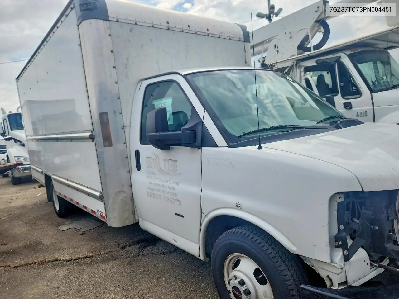 2023 GMC Savana Cutaway G3500 VIN: 7GZ37TC73PN004451 Lot: 60808216