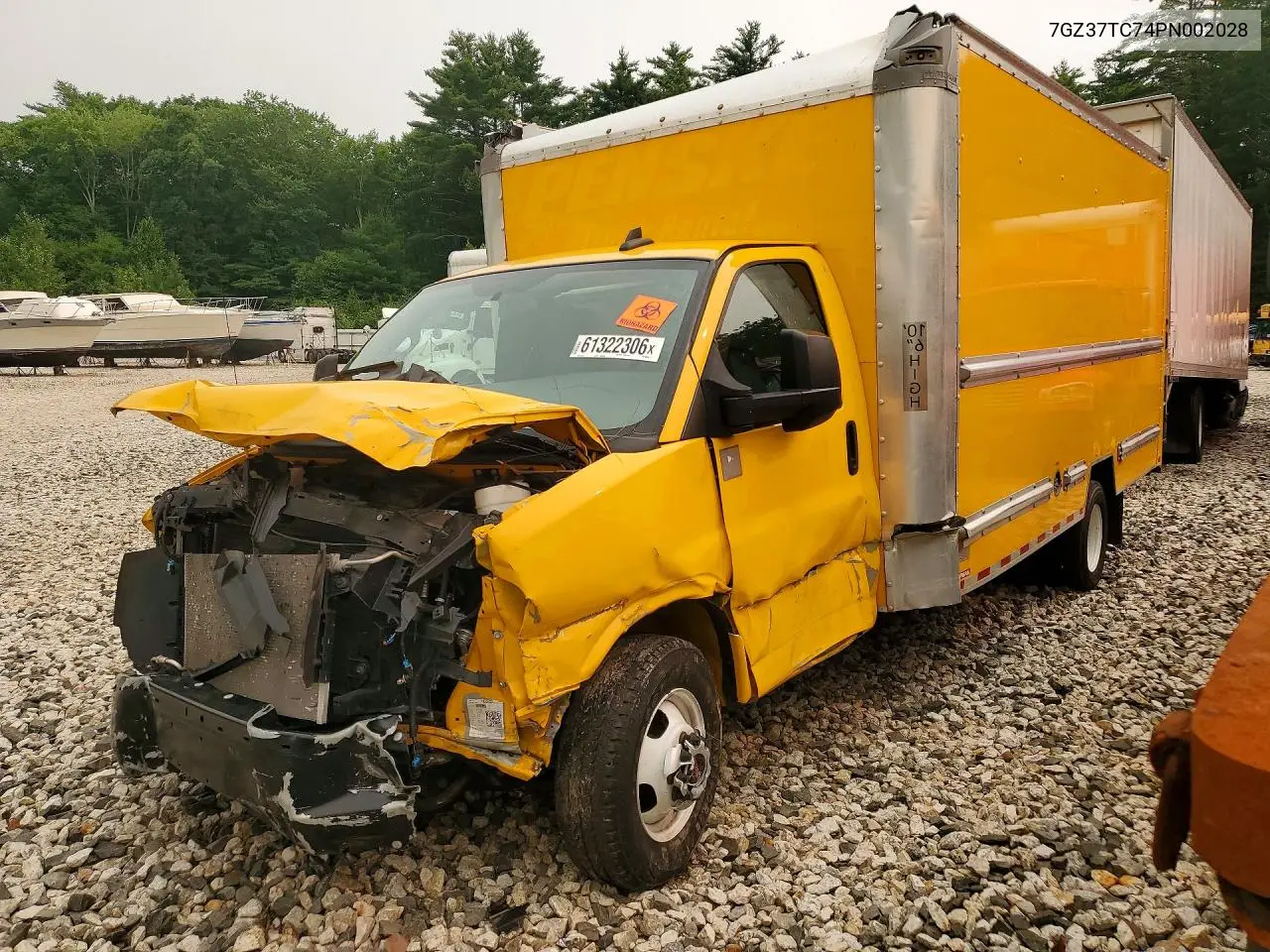 2023 GMC Savana Cutaway G3500 VIN: 7GZ37TC74PN002028 Lot: 61322306