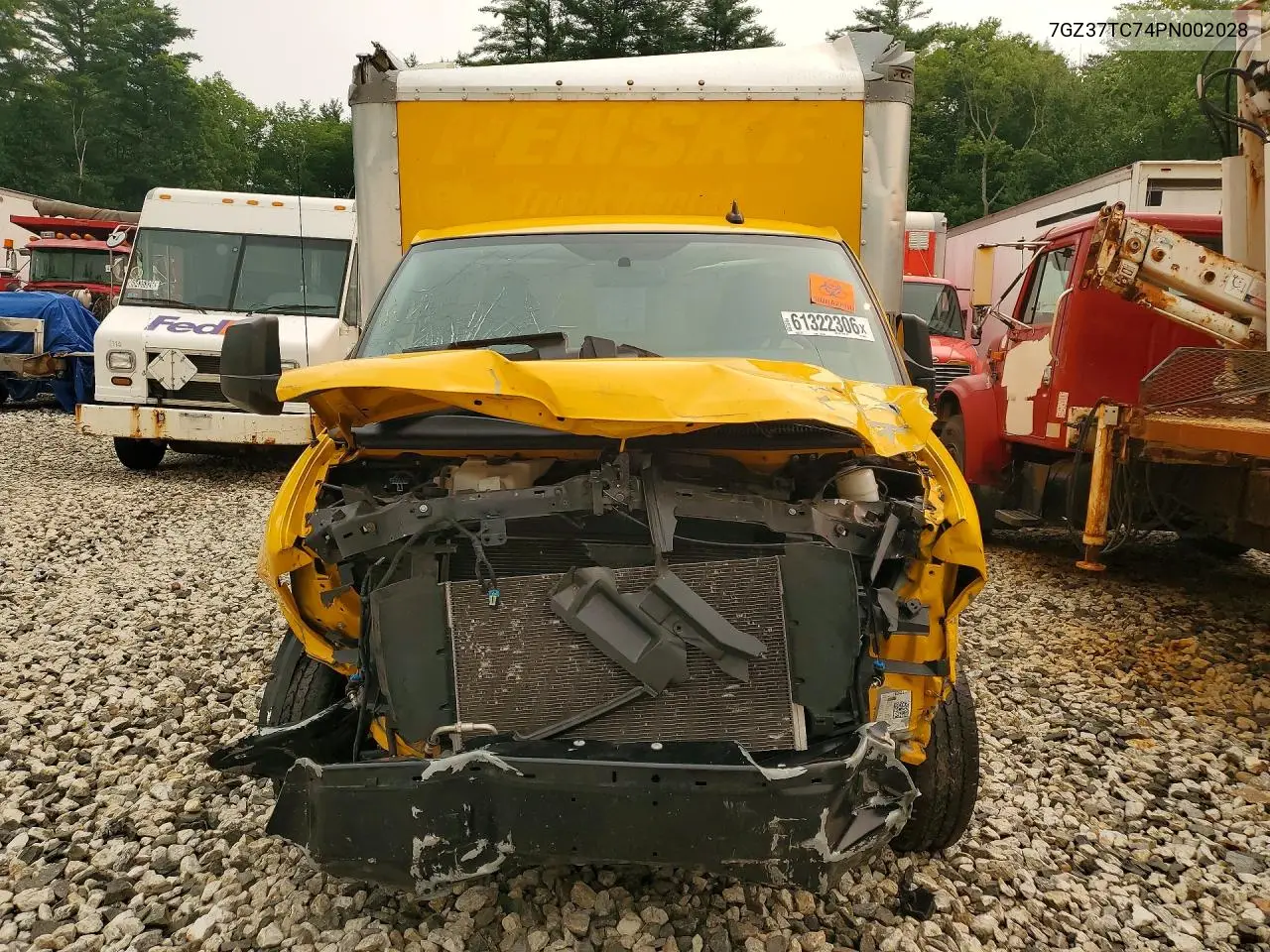 2023 GMC Savana Cutaway G3500 VIN: 7GZ37TC74PN002028 Lot: 61322306