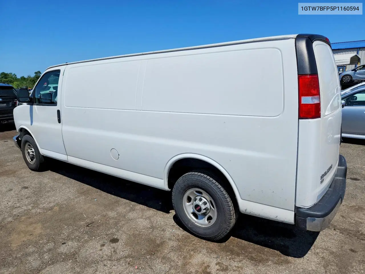 2023 GMC Savana G2500 VIN: 1GTW7BFP5P1160594 Lot: 61423736