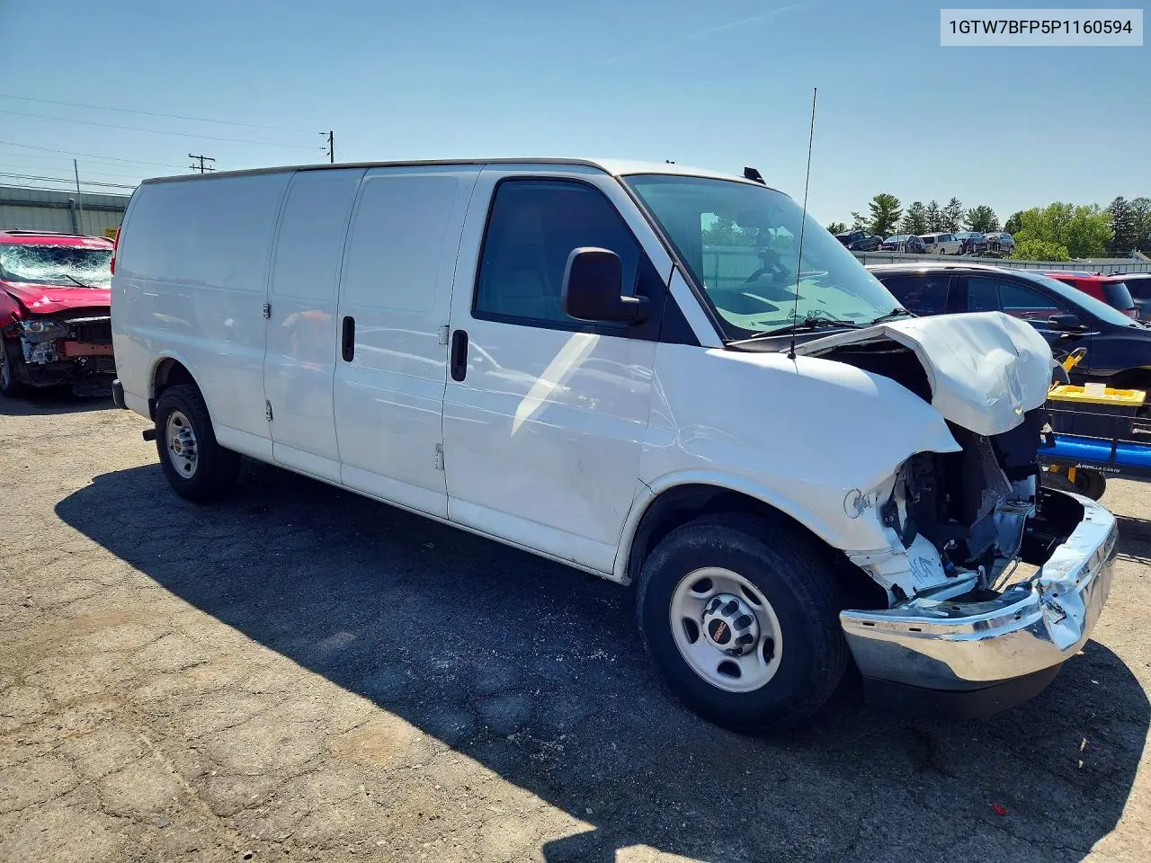 2023 GMC Savana G2500 VIN: 1GTW7BFP5P1160594 Lot: 61423736