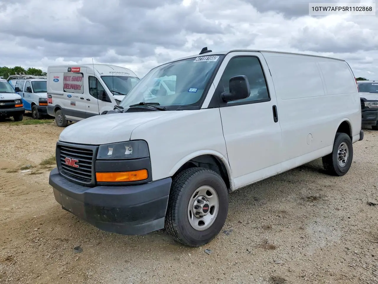 2024 GMC Savana 2500 Cargo Delivery Van VIN: 1GTW7AFP5R1102868 Lot: 47199166