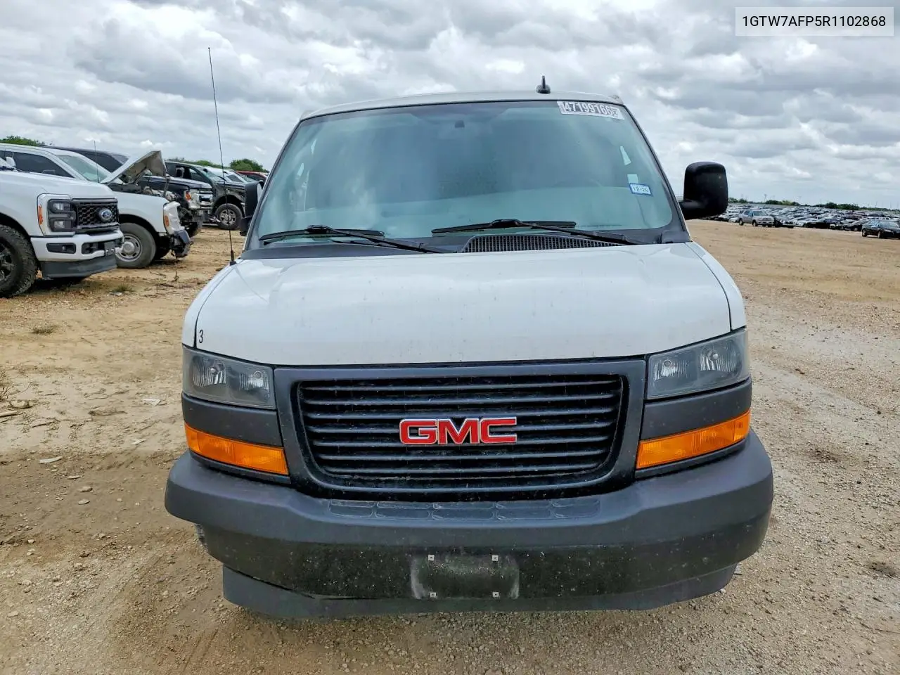 2024 GMC Savana 2500 Cargo Delivery Van VIN: 1GTW7AFP5R1102868 Lot: 47199166