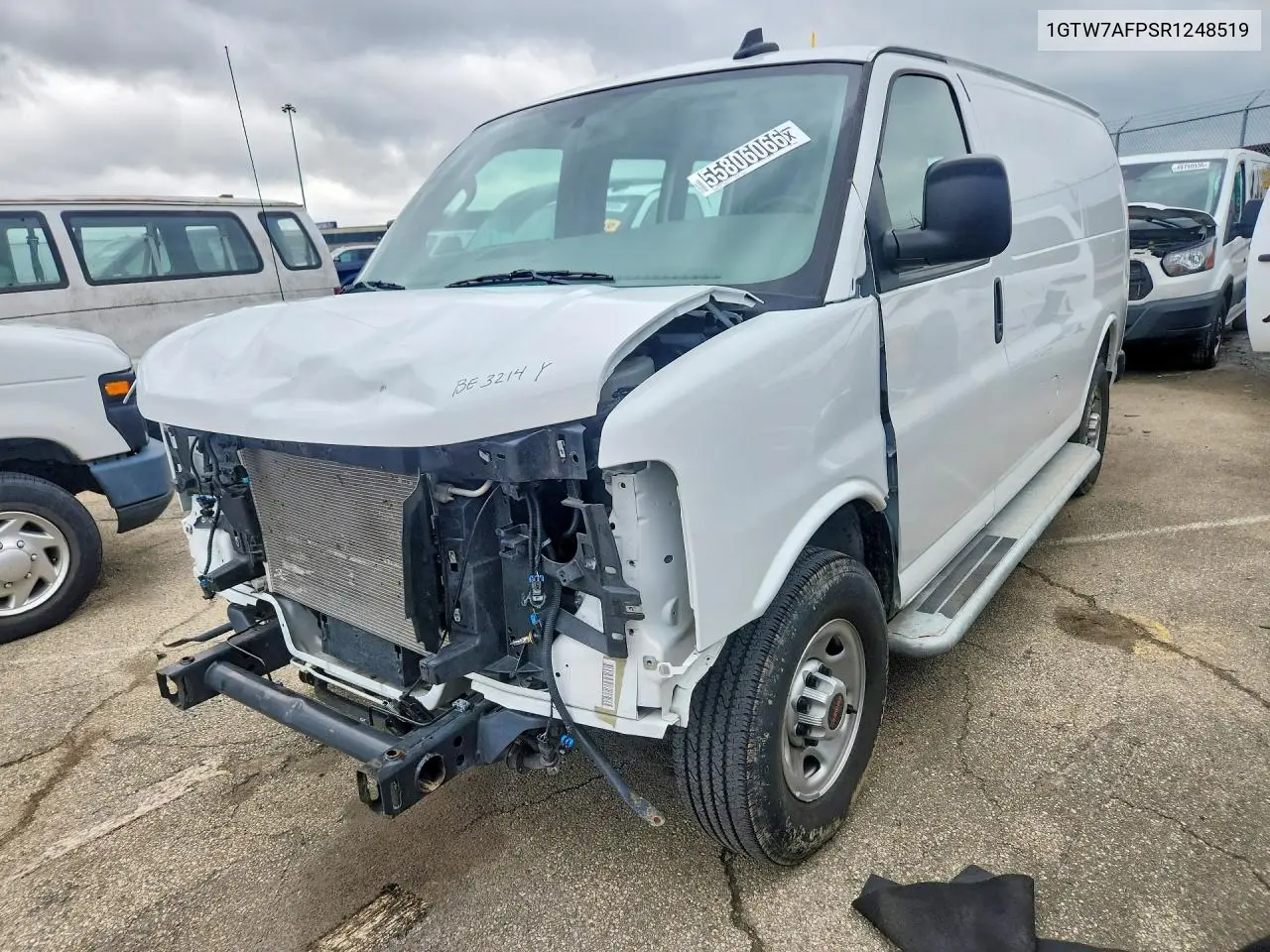 2024 GMC Savana 2500 Cargo Delivery Van VIN: 1GTW7AFPSR1248519 Lot: 55806066