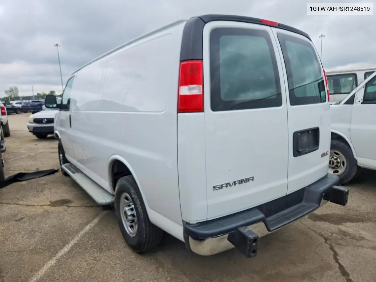 2024 GMC Savana 2500 Cargo Delivery Van VIN: 1GTW7AFPSR1248519 Lot: 55806066