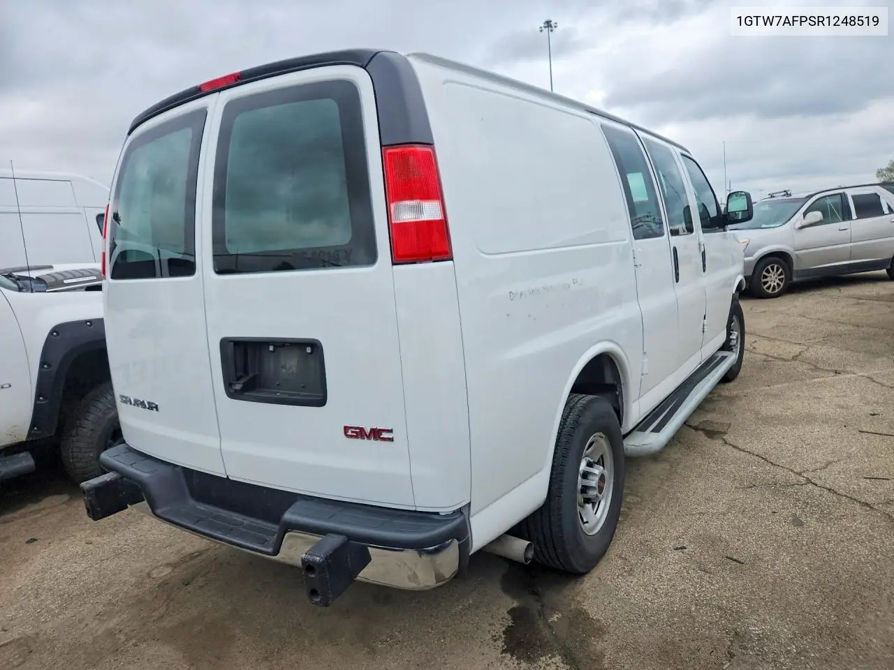 2024 GMC Savana 2500 Cargo Delivery Van VIN: 1GTW7AFPSR1248519 Lot: 55806066