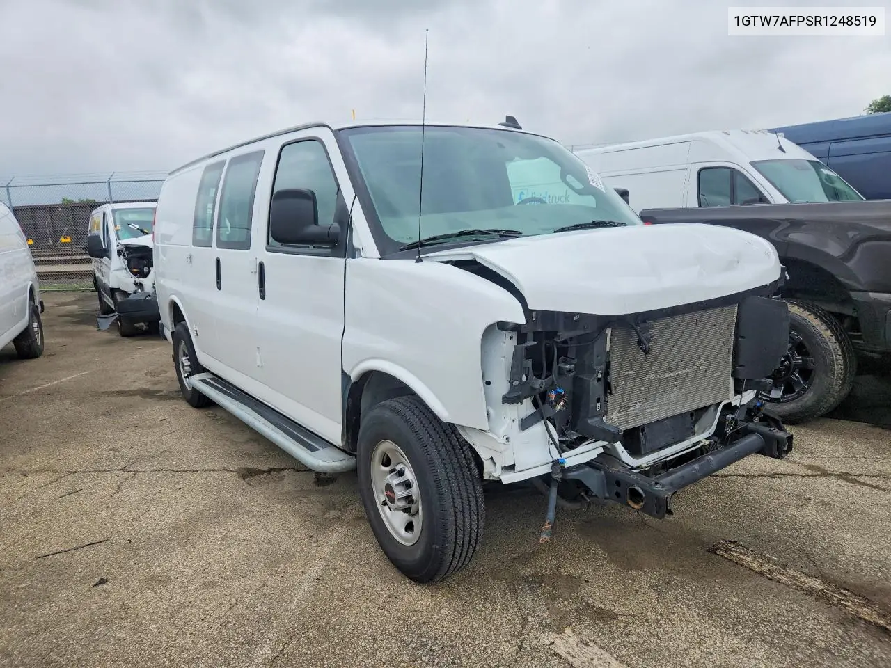 2024 GMC Savana 2500 Cargo Delivery Van VIN: 1GTW7AFPSR1248519 Lot: 55806066