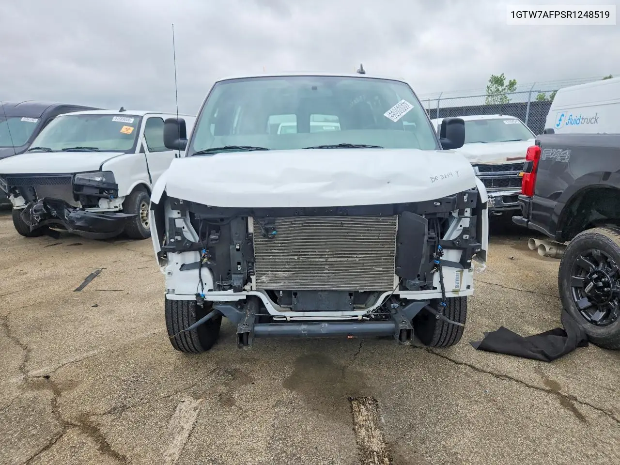 2024 GMC Savana 2500 Cargo Delivery Van VIN: 1GTW7AFPSR1248519 Lot: 55806066