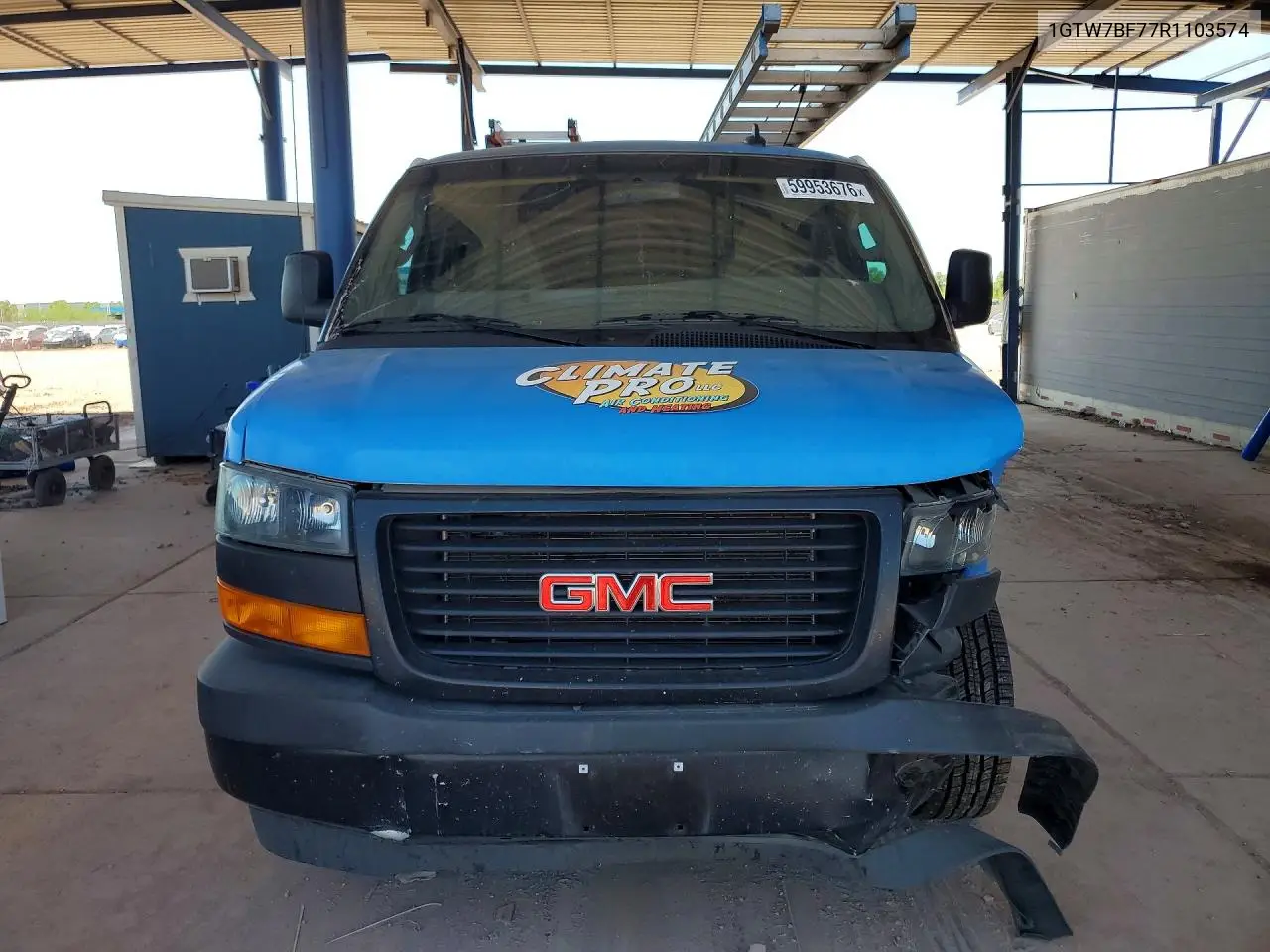 2024 GMC Savana G2500 VIN: 1GTW7BF77R1103574 Lot: 59953676