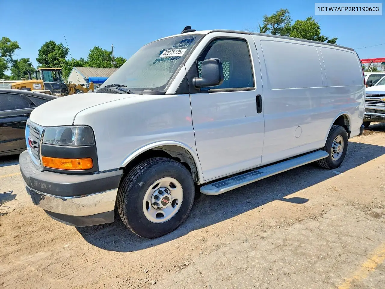 2024 GMC Savana G2500 VIN: 1GTW7AFP2R1190603 Lot: 60075226