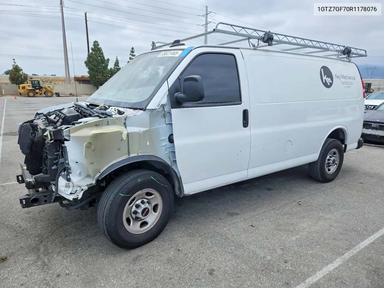 2024 GMC Savana VIN: 1GTZ7GF70R1178076 Lot: 85621465