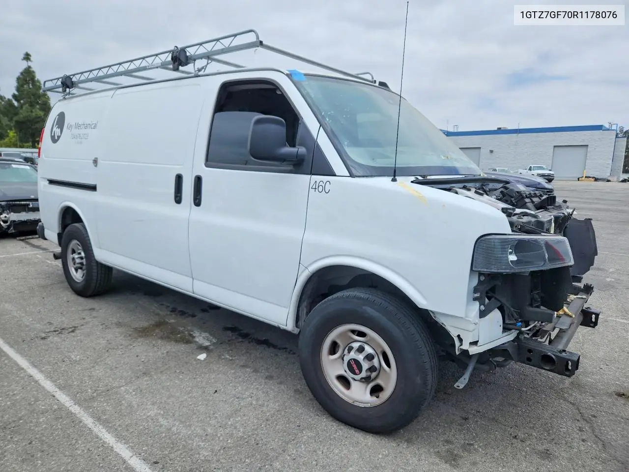 2024 GMC Savana VIN: 1GTZ7GF70R1178076 Lot: 85621465