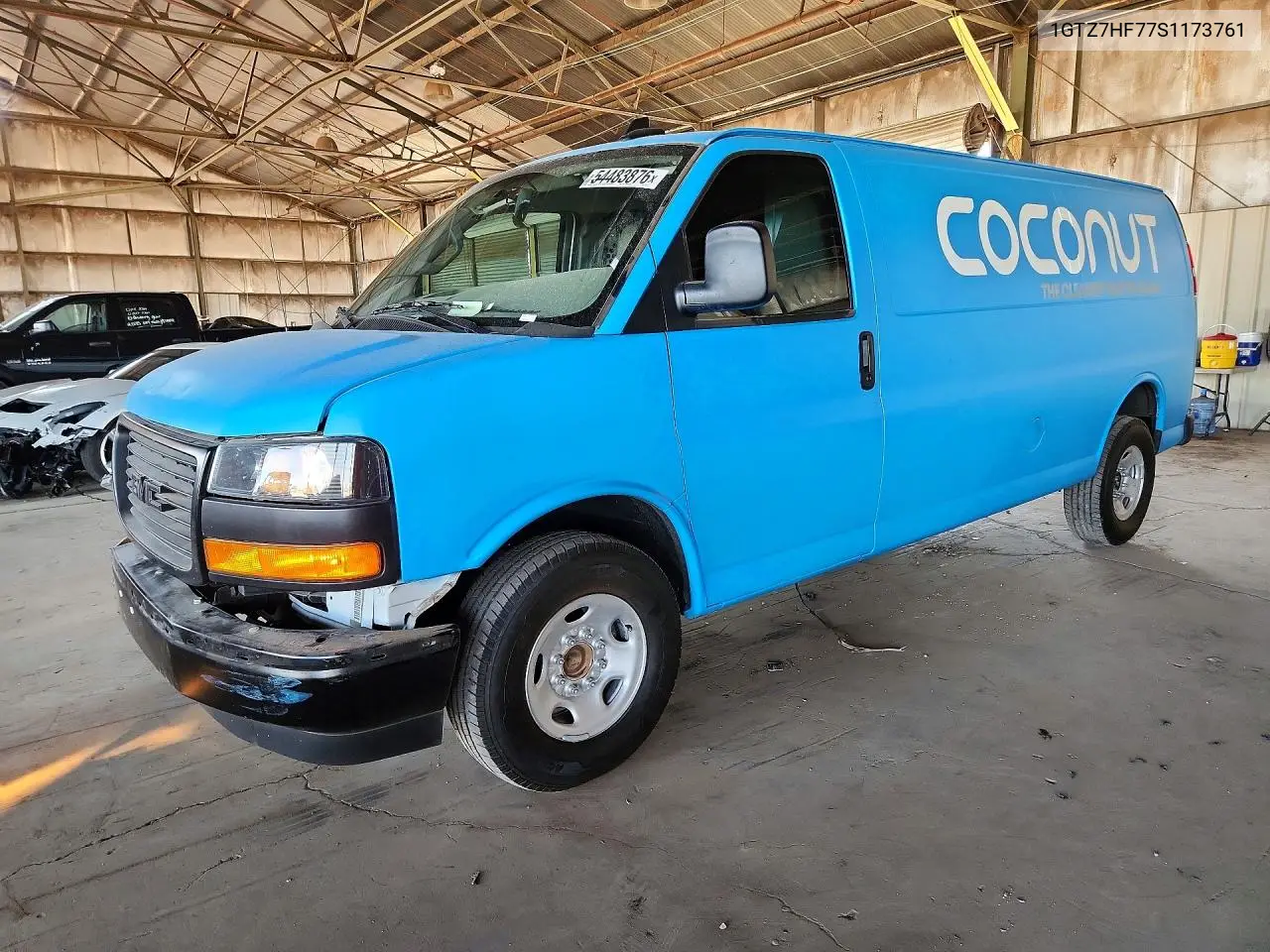 2025 GMC Savana G3500 VIN: 1GTZ7HF77S1173761 Lot: 54483876