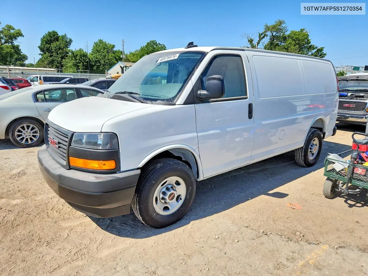 2025 GMC Savana G2500 VIN: 1GTW7AFP5S1270354 Lot: 60076976