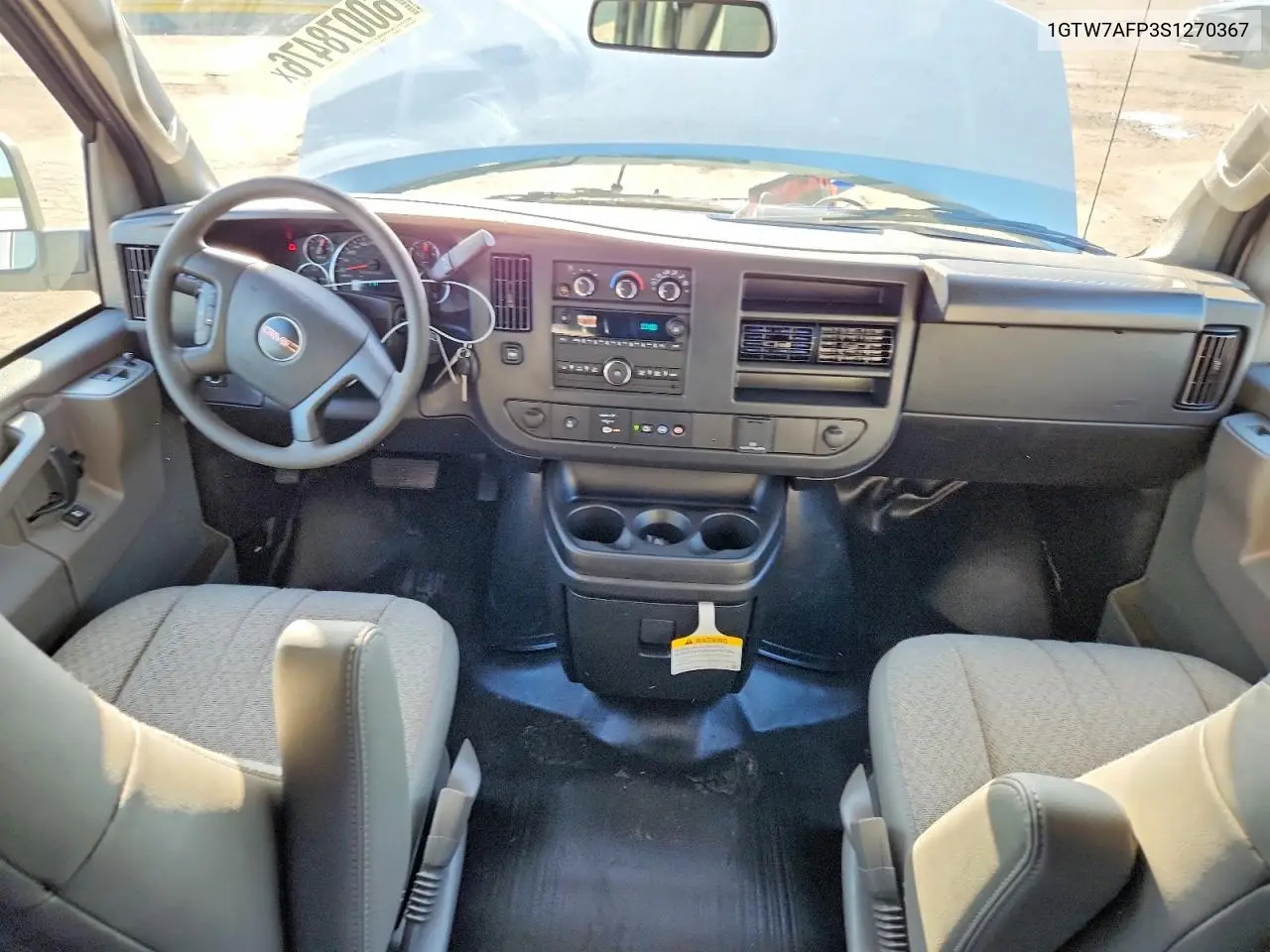 2025 GMC Savana G2500 VIN: 1GTW7AFP3S1270367 Lot: 60078476