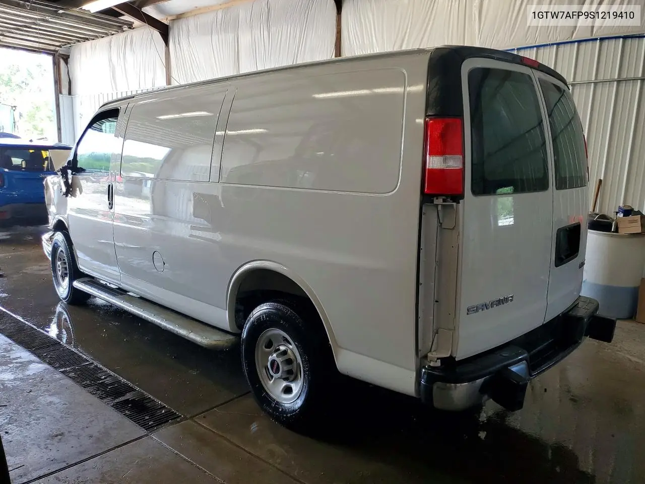 2025 GMC Savana 2500 Cargo Delivery Van VIN: 1GTW7AFP9S1219410 Lot: 60953456