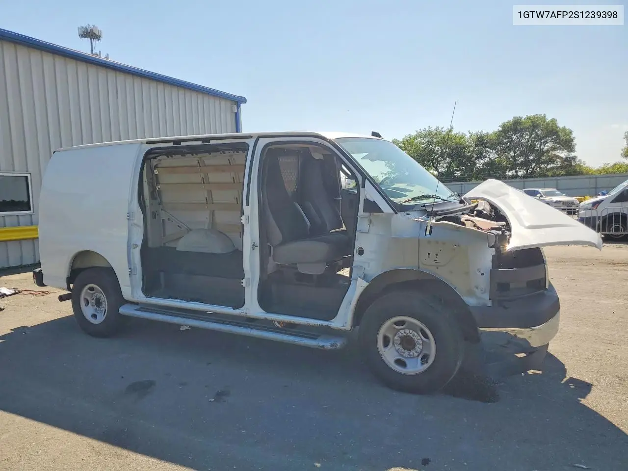 2025 GMC Savana G2500 VIN: 1GTW7AFP2S1239398 Lot: 61809766