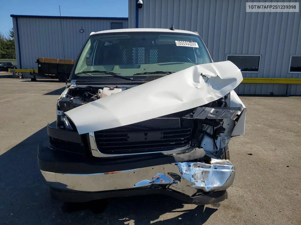 2025 GMC Savana G2500 VIN: 1GTW7AFP2S1239398 Lot: 61809766