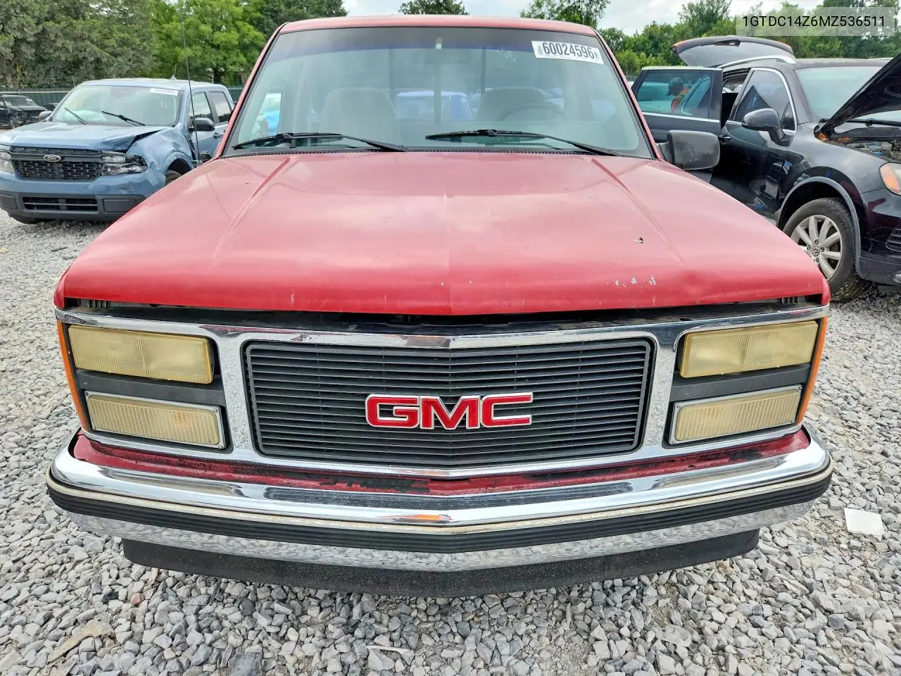 1991 GMC Sierra C1500 VIN: 1GTDC14Z6MZ536511 Lot: 60024596