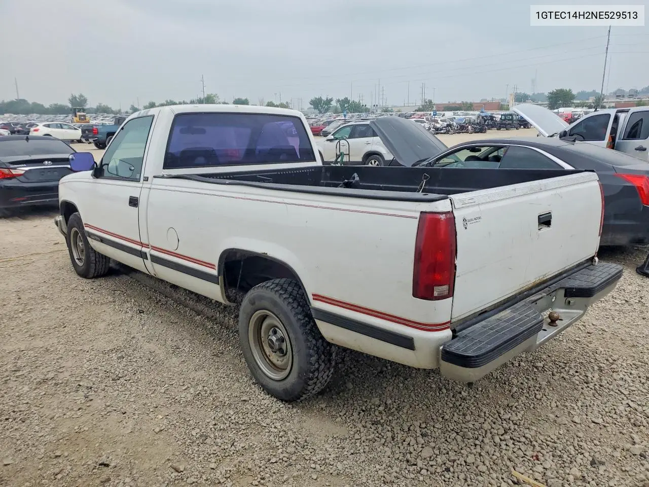 1992 GMC Sierra C1500 VIN: 1GTEC14H2NE529513 Lot: 61754466
