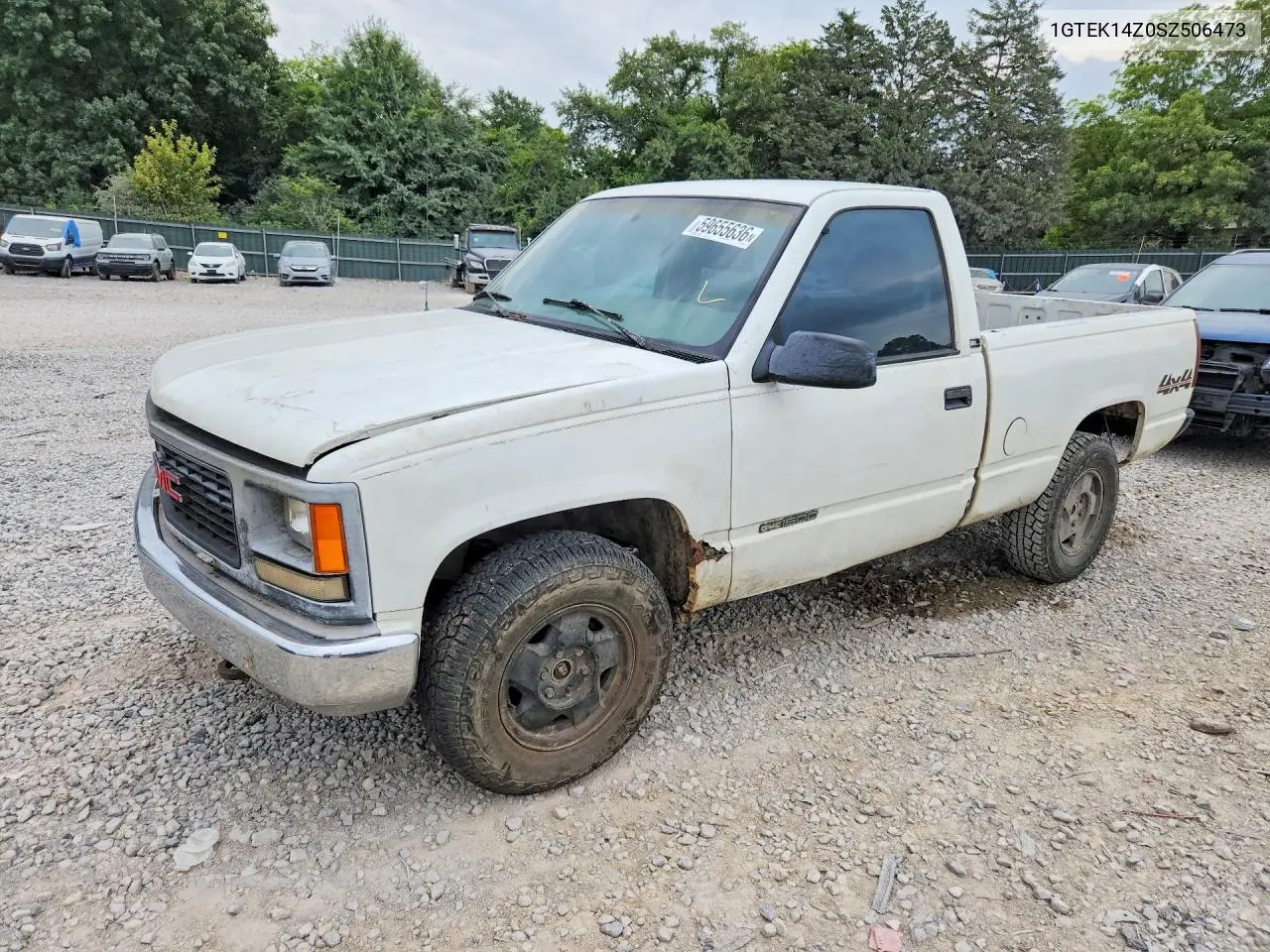 1995 GMC Sierra K1500 VIN: 1GTEK14Z0SZ506473 Lot: 59655636